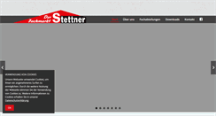 Desktop Screenshot of fachmarkt-stettner.de